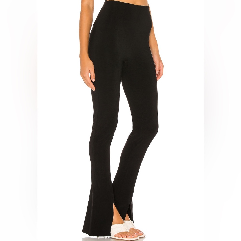 Norma Kamali split hem legging